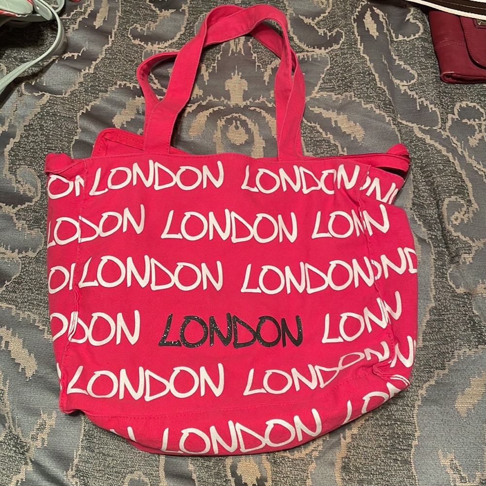 Pink Robbin Ruth tote - Picture 3 of 5